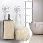 crochet mural transparent ventouse robuste support serviettes salle bain cuisine moderne étanche fixe mur