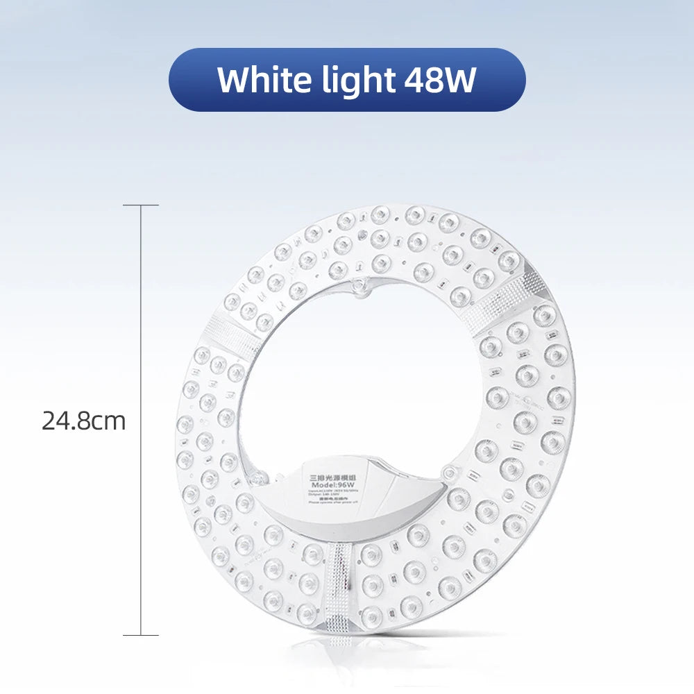 panneaux lumineux led module blanc moderne 120w 30w 48w dimmable 6500k