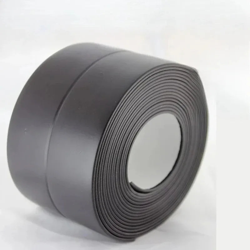 ruban adhésif joint étanche imperméable anti moisissure salle bain cuisine évier bordure silicone
