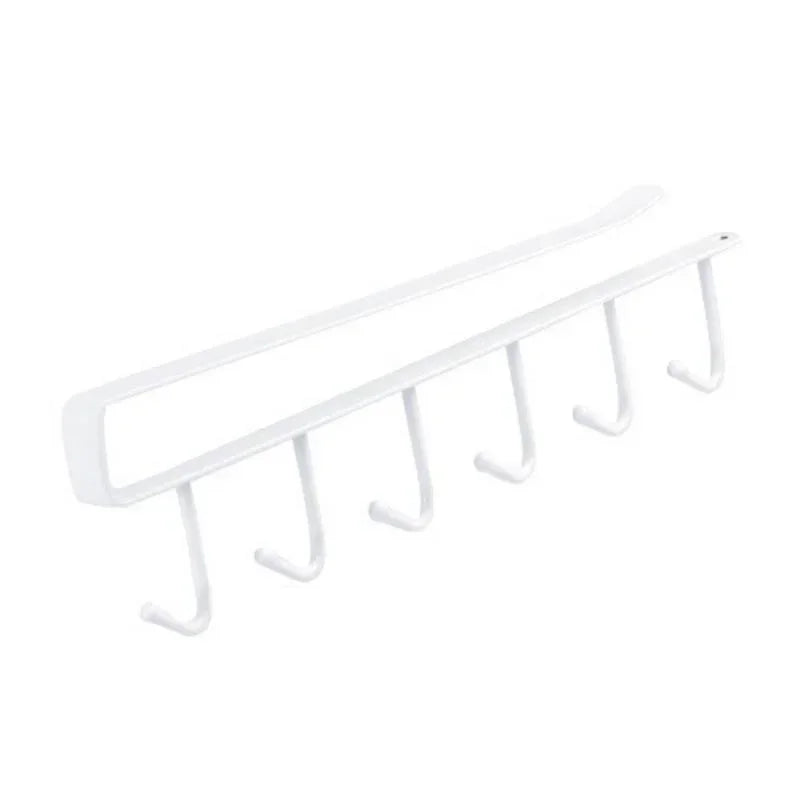 porte verres porte accessoires cuisine clips magnétiques noir blanc modernes pratiques cuillères fourchettes couteaux
