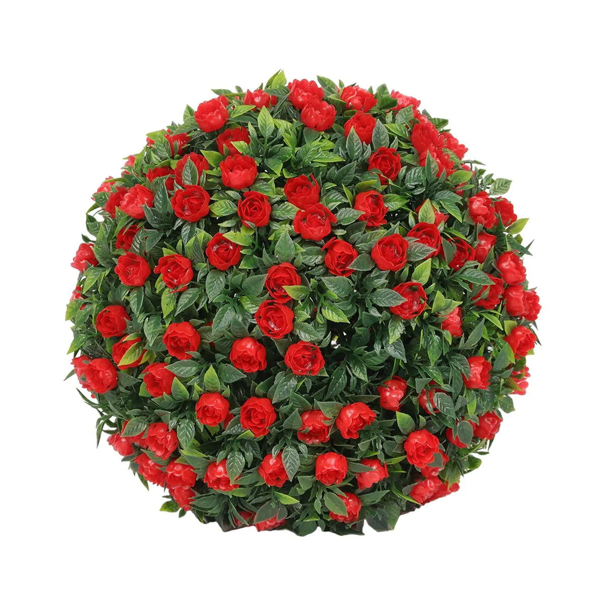 Boule fleurs artificielles rouge blanche violette moderne extérieur intérieur décoration mariage anniversaire