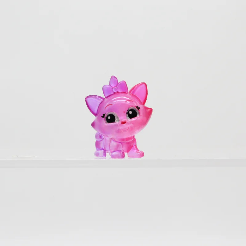 figurines animales transparentes couleur cartoon collectionnable occasionnellement défauts variées dimensions echangibles
