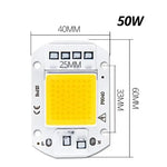 lampe led cob 20w 30w 50w blanc mat moderne vis aluminium 220v 110v