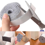 ruban adhésif feutre gris pratique texture tissée antidérapant protection sol utilitaire autoadhésifrollable stripsfeutré