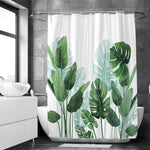 rideau douche moderne transparent rose aimants lestés blanc gris respectueux environnement
