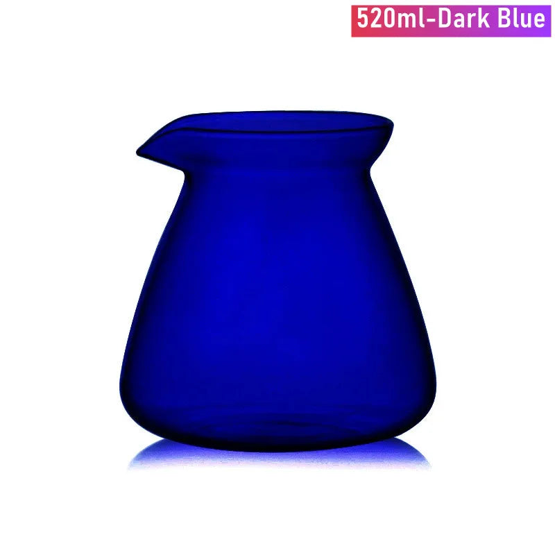 vase moderne opaque couleur bleue orange 200ml 520ml verre borosilicate