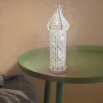 lanterne décorative artisanale moderne motifs géométriques blanc doré anniversaire noël ramadan aïd