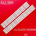 bande led éclairage blanc moderne 960mm fixations électroménagerintérieur