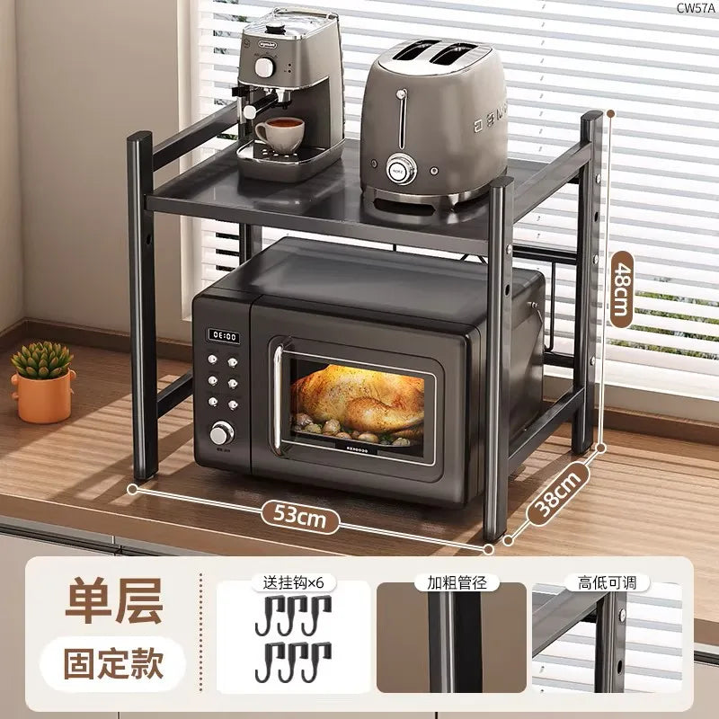 rangement cuisine tiroirs acier inoxydable gris noir moderne batteur cuillères couteaux toaster friteuse