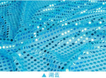 tissu circulaires polyester translucide glitter rouge blanc bleu vert violet or bricolage décoration