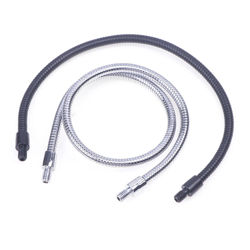 câble flexible tissé noir gris métallisé moderne industriel ø1.8mm ø4mm m4