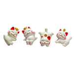 figurines chats décor animaux miniature ornement monitor décoration table cadeau
