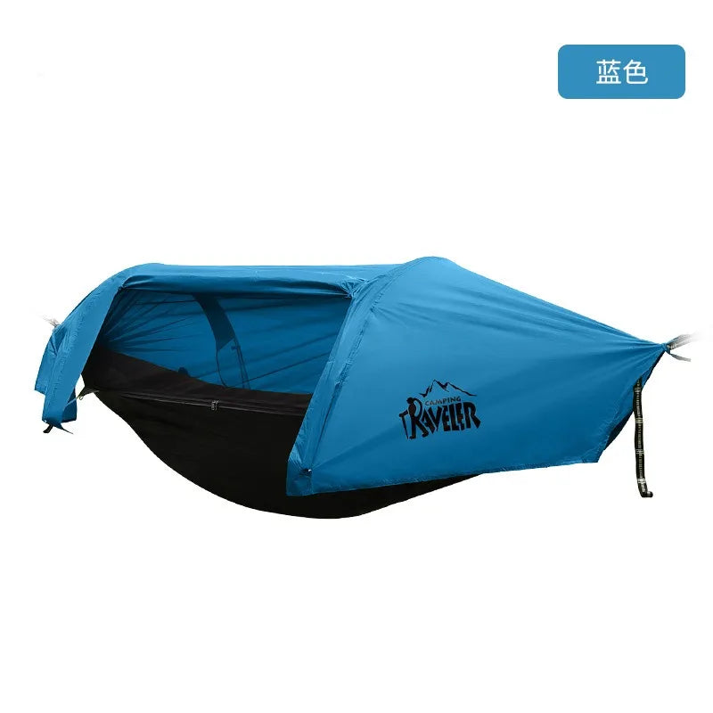 hamac camouflage adulte extérieur noir marron vert olive sécurité bâche rangement camping