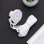 rideau blanc moderne kit clips rouleau accessoires fenetre store enrouleur fixations blancs opacité