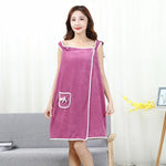 robe bain violet rose bleu clair doublée bordure blanche rapide compressée machine washable