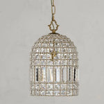 Suspension lumineuse cristal doré classique transparente salon chambre d'hôtel LED 2000 82000 lumens