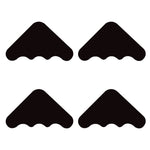 tapis anti dérapant moderne motif abstrait gris stickers adhésifs non glissant salle bain rechargeable