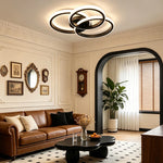 luminaire suspendu moderne blanc noir éclairage quotidien cuisine salle manger led acrylique fermeture métallique