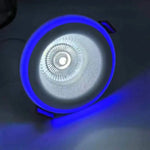 spots led violet jaune blanc bleu transparent moderne 3000k 6000k clips câble électrique