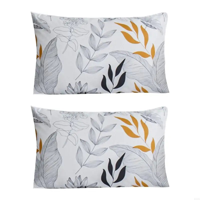 parure lit drap housse taies d'oreiller motif fleurs moderne élégant