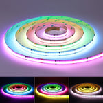 ruban led multicolore moderne adhésif 576 leds/m ws2811 ic 12v 50000h