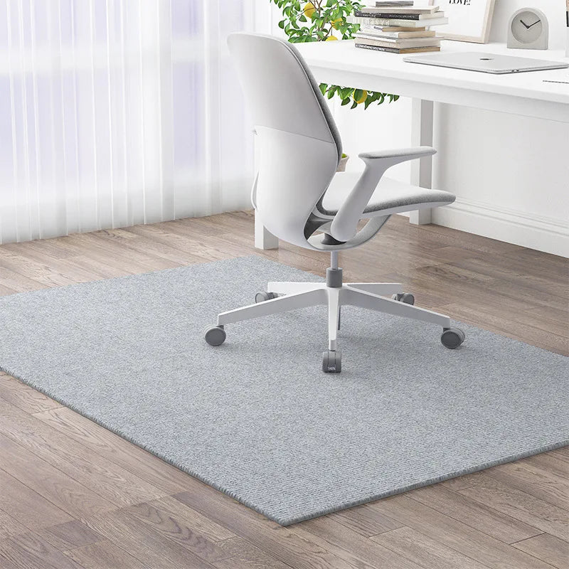 tapis sol intérieur moderne antidérapant tissé polyester gris bleu marron maison