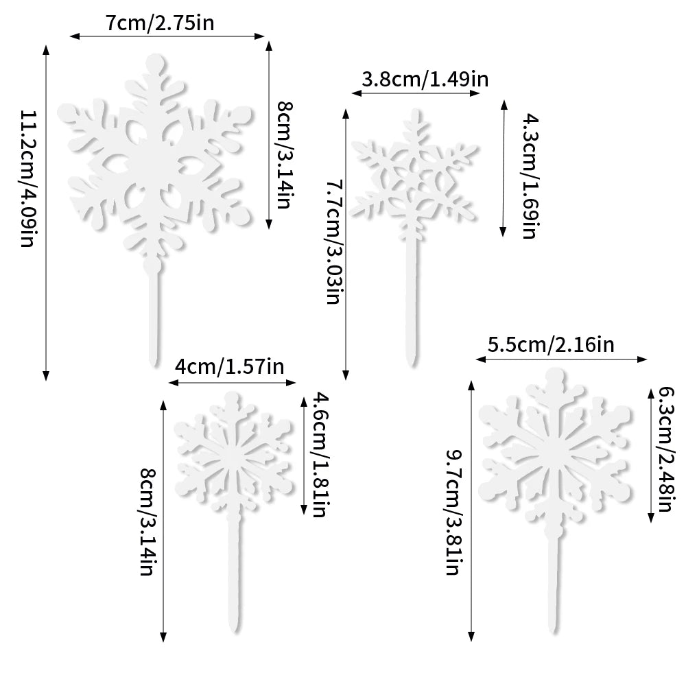 assiettes jetables flocons neige blanc argent anniversaire noël fête hiver serviettes gobelets verres