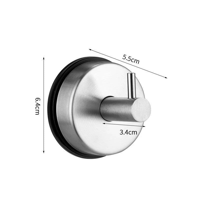 porte serviette moderne porte clés mural succion cup acier inoxydable noir blanc doré minimaliste