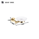 accessoires salle bain doré porte savon porte serviette barre verticale barre horizontale porte verre