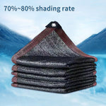 voile d'ombrage blanche protection solaire extérieur maille opaque terrasse jardin balcon