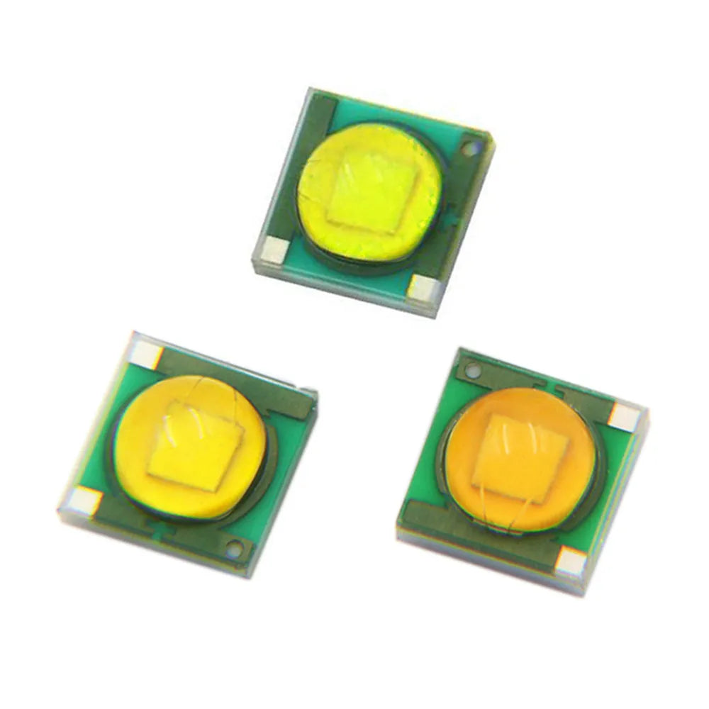 Diodes led 3w vert jaune 3000k 6500k emballage plastique moderne projecteur bricolage