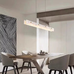 lampe suspendue moderne marbre blanc doré 120cm ajustable lumière led 2000lm