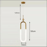 Suspension lumineuse moderne or blanc acrylique câble suspendu éclairage quotidien minimaliste