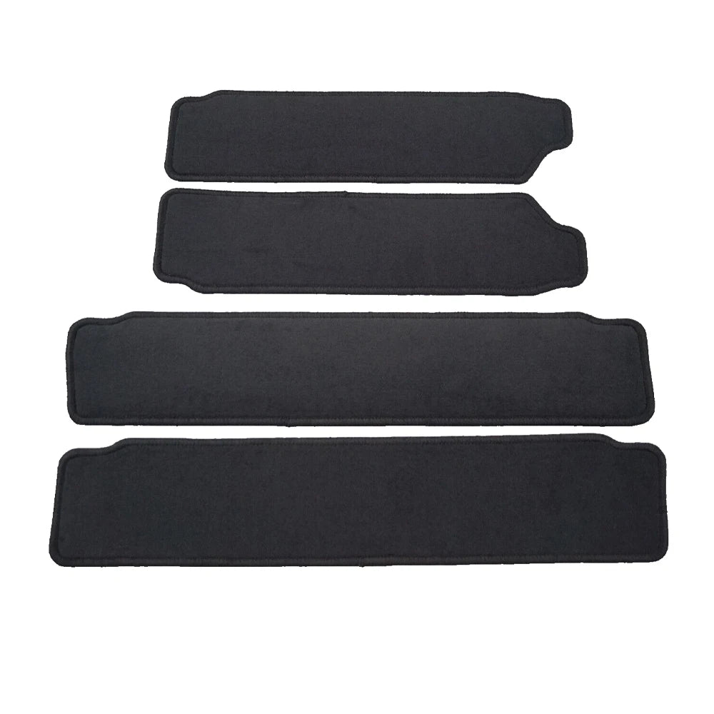 tapis sol noir velours adhésif moderne pièces Volkswagen T7 Multivan Bus