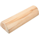 coussin cou bois naturel grain rustique sauna massage nuque tête simple déco