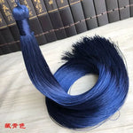pompon soie couleur noir bleu vert blanc rouge orange violet traditionnel décoratif textile rideau