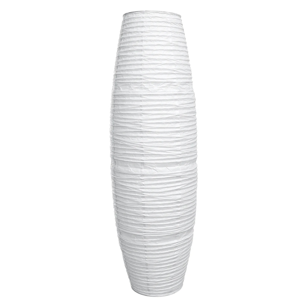 abat jour blanc semi transparent moderne lampe pied texture horizontale minimaliste chambrehôtel