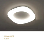 suspension lumineuse moderne acrylique blanc 20cm 30cm 46cm 53cm 75cm 91cm