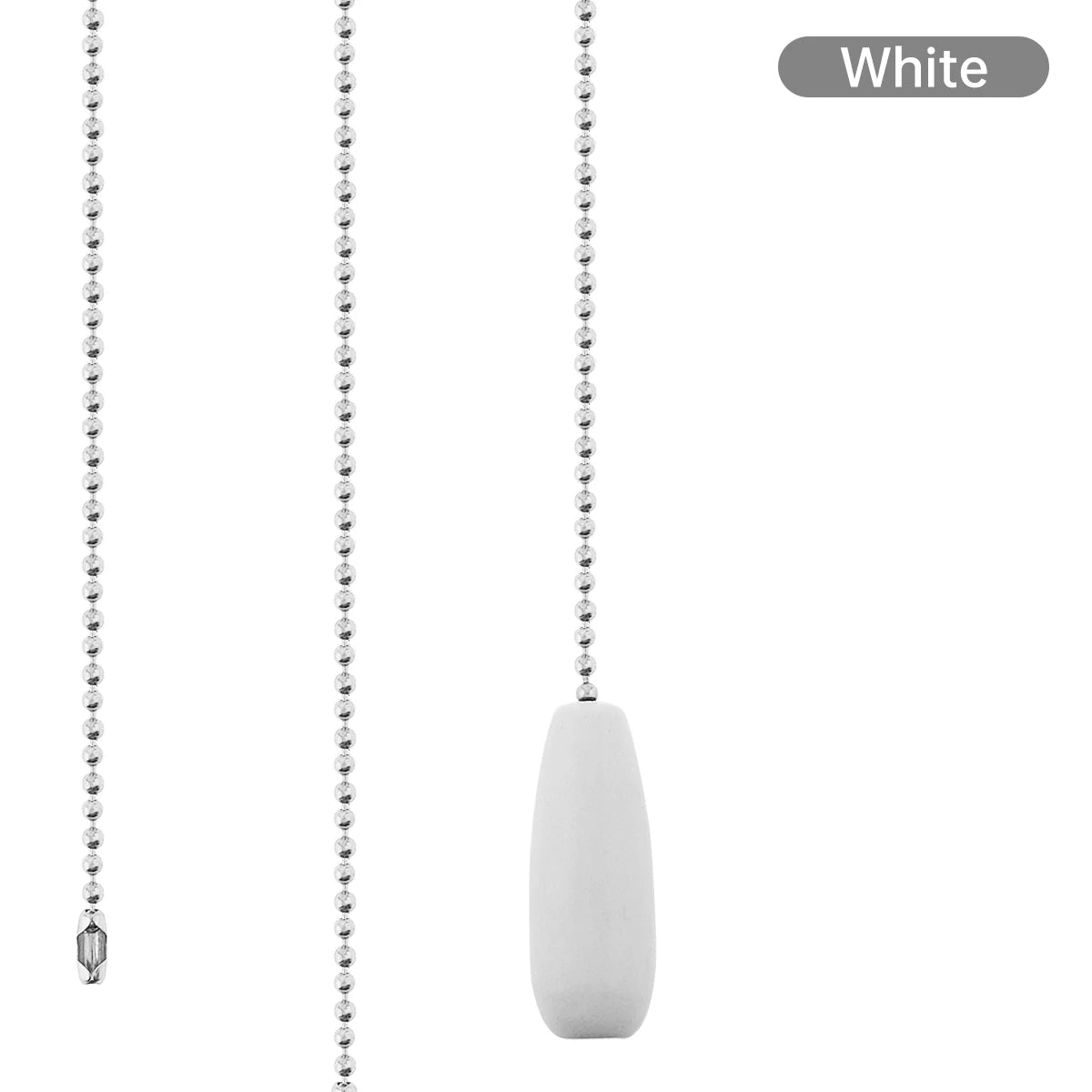 chaînes pull bois blanc brun noyer argent darkwood ventilateur lampe minimaliste