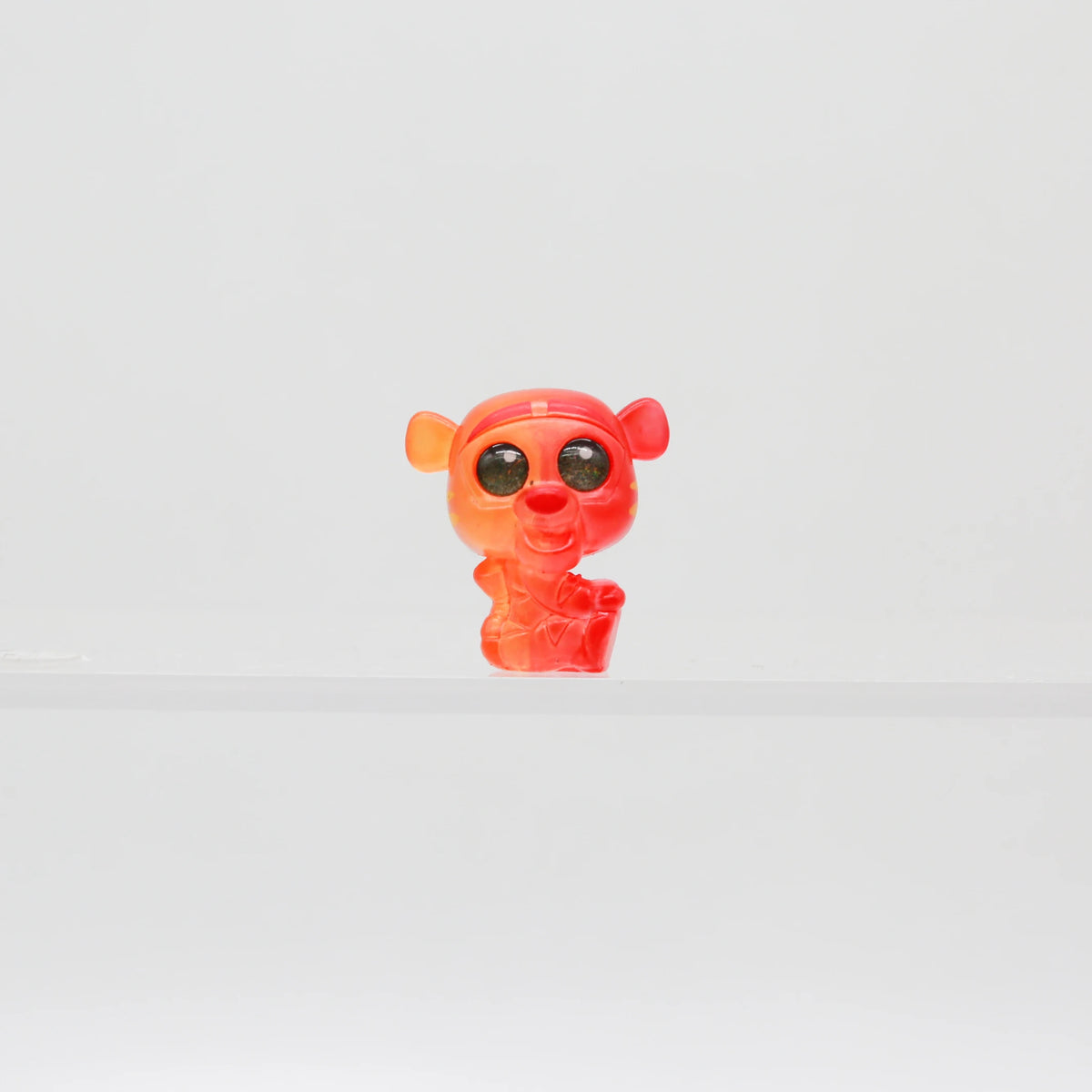 figurines animales transparentes couleur cartoon collectionnable occasionnellement défauts variées dimensions echangibles