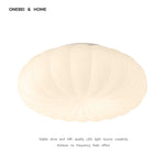 lampe moderne blanche nervures acier facile 2000lm chambre salon cuisine