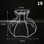 support lampe moderne grille fleurs blanc opacité bricolage fixations invisibles abat jour