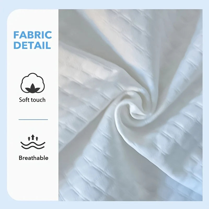 taie d'oreiller mousse mémoire forme coussin ergonomique bleu gris contemporain