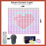 guirlandes led modulables multicolores pixel art motifs variés app contrôlables waterproof ip65