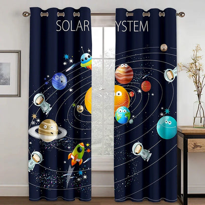 Une élégante paire de rideaux, fabriquée à partir de tissu de haute qualité, suspendue à une tringle à rideaux moderne, encadrant parfaitement un lustre contemporain en verre. Ces rideaux offrent une intimité optimale tout en laissant entrer une douce lumière naturelle, s'associant parfaitement avec le luminaire pour créer une ambiance chaleureuse et accueillante dans tout espace de vie ou de travail.