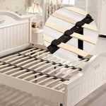 supports barres centrales noirs adhésifs lit moderne plastique plat lisse remplacement pièces cadre