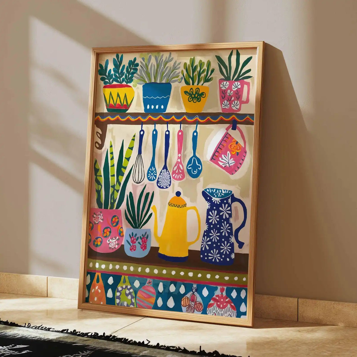 toile d'art abstraite plantes cuisine multicolore moderne sans cadre chambre salon erotique floral