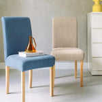 housses chaise moderne bleu rose gris rouge tissu motifs adhésifs polyester coton