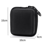 sac main pratique noir texturé pliable rangement anti poussière réutilisable portatif multifonctionnelrollable