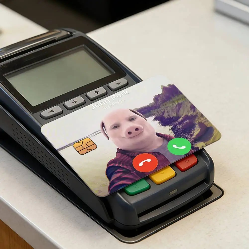 cartes visite personnalisables adhésives anti rayures motifs étoiles porc paysages modernes